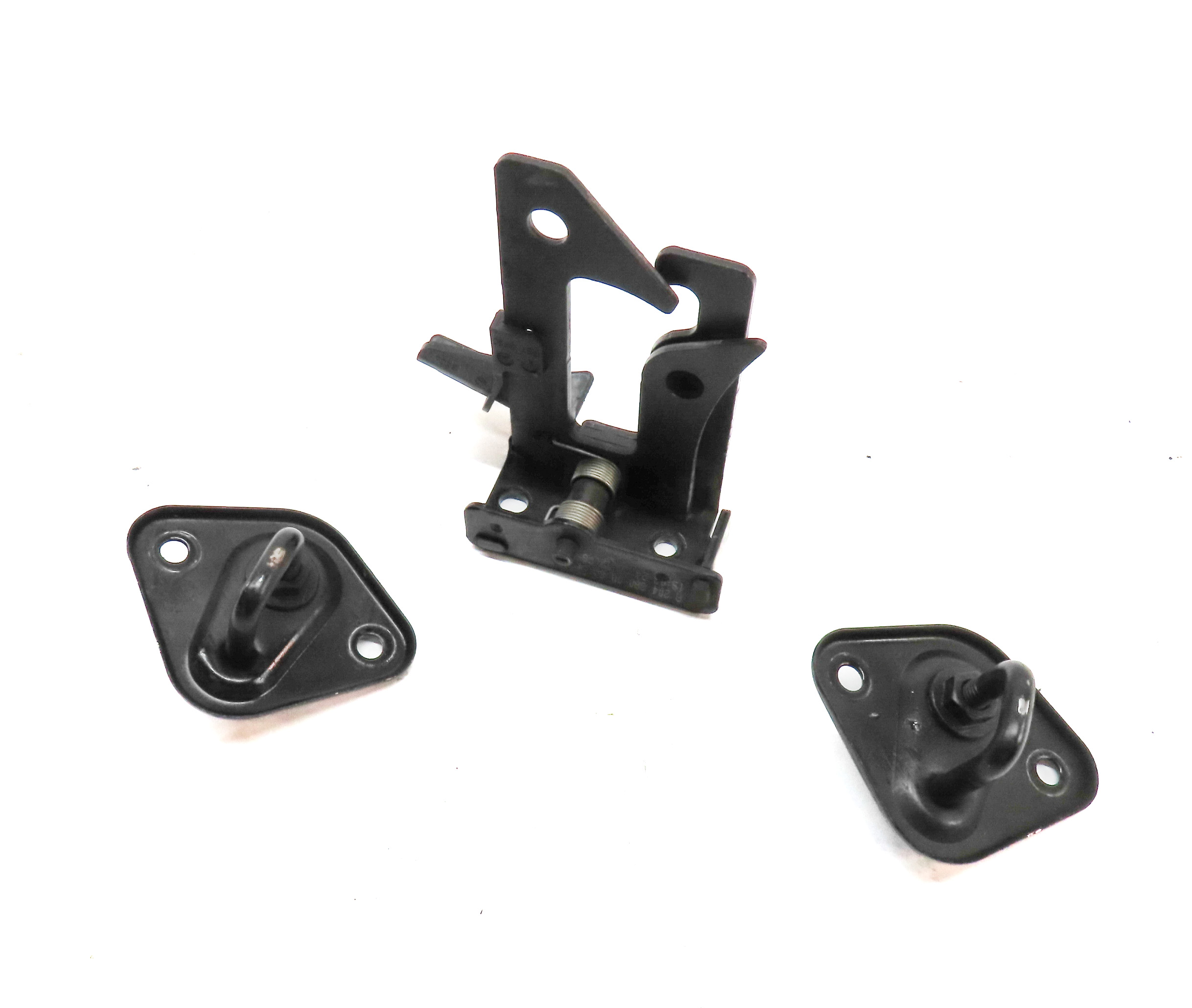 2013 MERCEDES C250 (W204) FRONT HOOD BONNET LID SAFETY CATCH HOOK LATCH SET/3 — exact item pictured